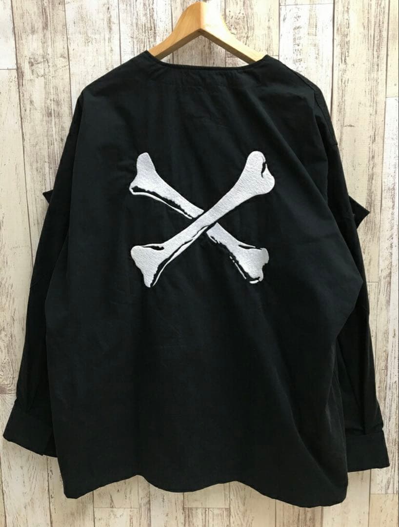 希少WTAPS SCOUT LS NYCO.TUSSAH Black L W)taps - WTAPS SCOUT / LS /NYCO.TUSSAH BLACK Lの通販 by rico's