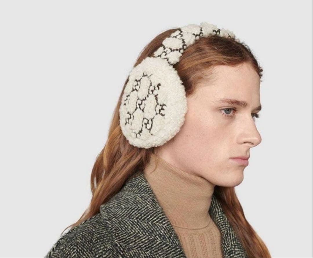 専用です 新品GUCCI GGロゴ イヤーマフ オフホワイト 楽天市場】グッチ GUCCI イヤーマフ 耳あて シマ ホワイト系 ラビット