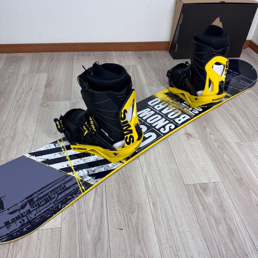 専用CSB スノーボードセット155cm ブーツ 27.5cm