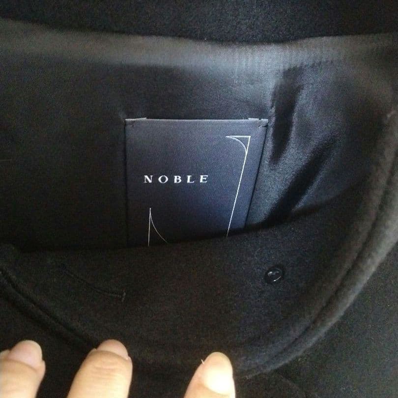 新品⭐NOBLE メルトンパフスリーブショートコート - ジャケット
