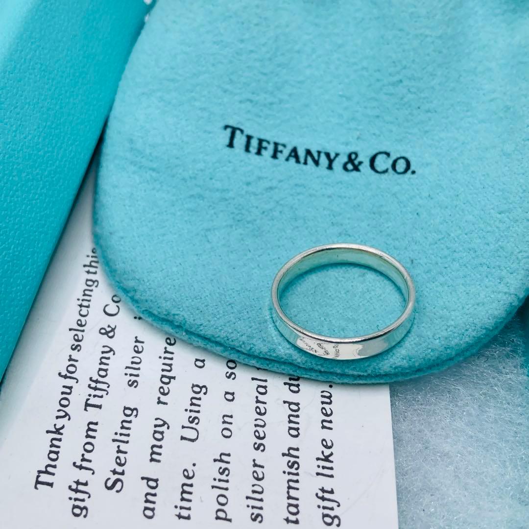 極美品✨ ティファニー 1837 トップ リング AG925 #11 - メルカリ