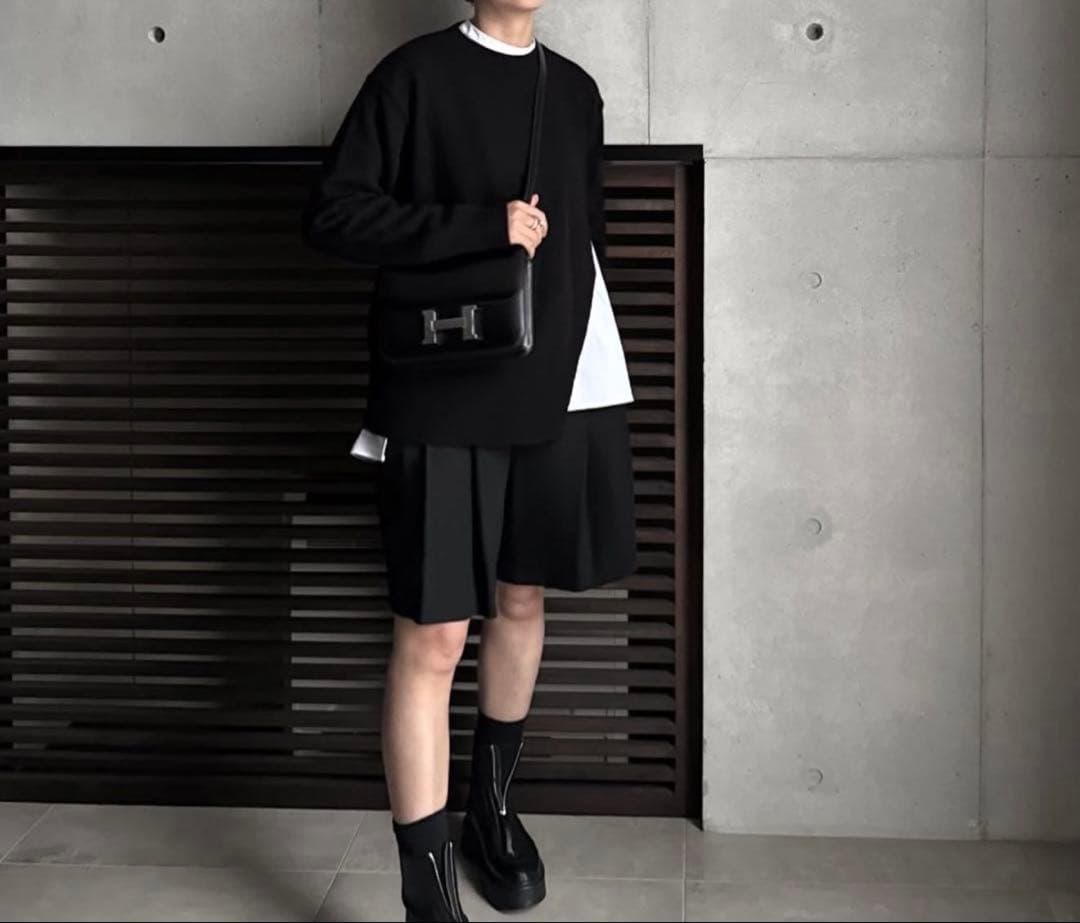 LOHEN ローヘン SIDE SLIT KNIT ブラック ニット - メルカリ