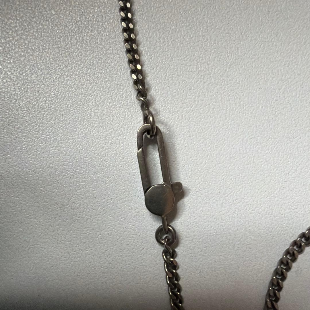 本日限定価格】GUCCI グッチ ゴースト シルバー プレート型 ネックレス