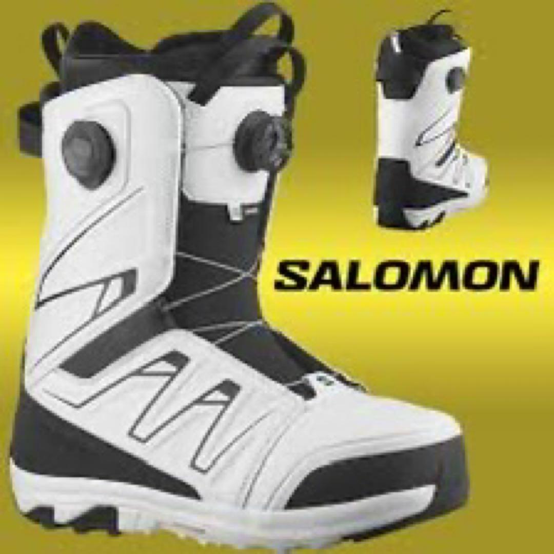 Salomon スノーボードブーツ BOAシステム　26.5 SALOMON サロモン FACTION BOA スノーボード ブーツ メンズ ムラサキ