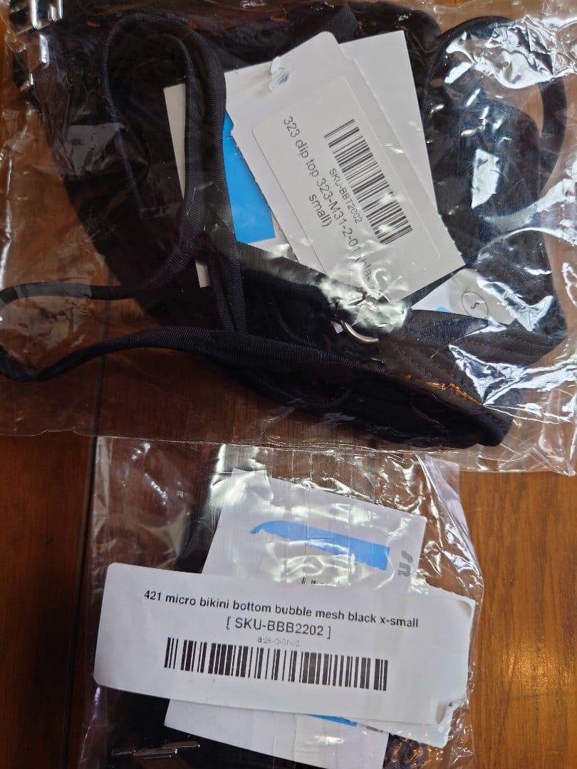 WickedWeasel microminimus バブルメッシュTバックビキニ