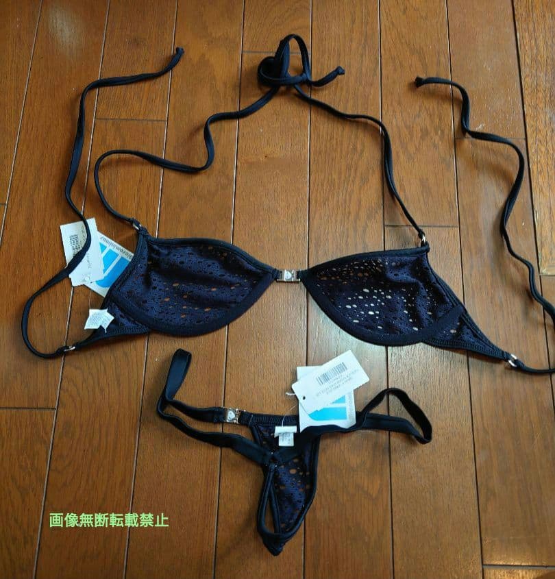 WickedWeasel microminimus バブルメッシュTバックビキニ