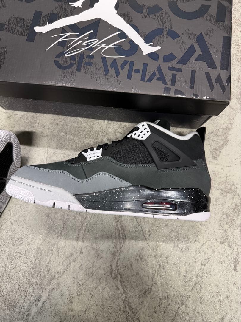 Nike Air Jordan 4 Retro \"Fear\" 27.5cm 新品