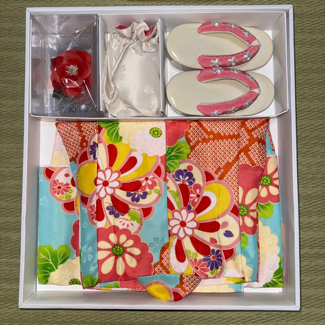 超美品七五三 3歳着物セット 花柄 楽天市場】【雛祭りセール】三つ身本格3歳着物セット 京都絵師