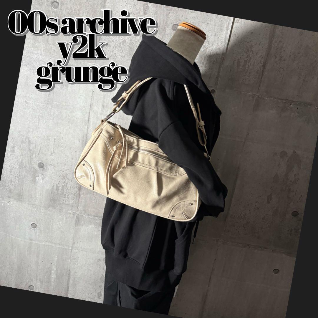 y2k grunge one shoulder bag gimmick 00s - メルカリ