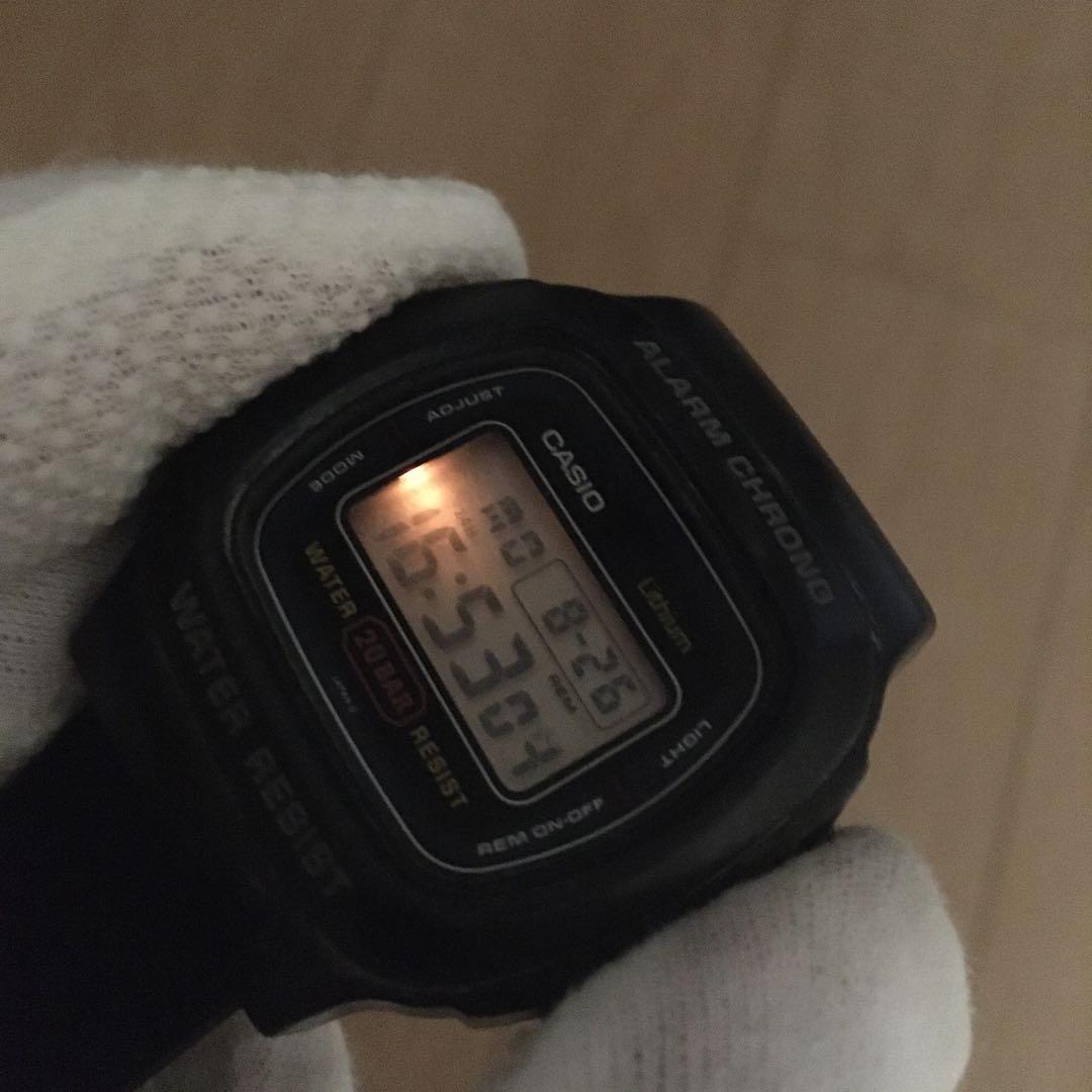 レア中古動品◇DW-310◇カシオ リチウム アラームクロノ◇G-SHOCK前身