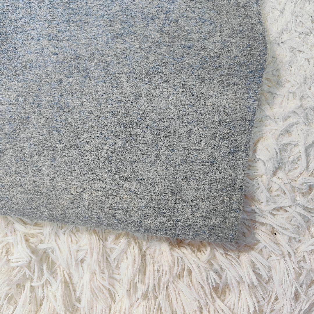 8万✨セオリー カシミヤ混 ノーカラーダブルフェイスロングコート