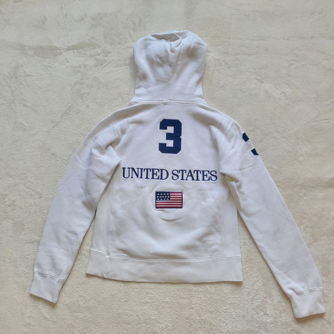 ビックポニー✨ラルフローレン パーカー スウェット アメリカ国旗