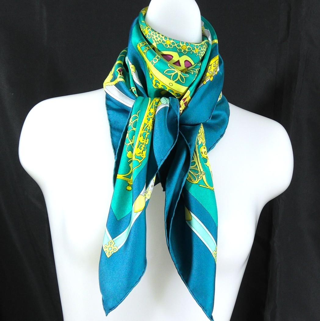 HERMES エルメス 大判スカーフ カレ90 D557 - メルカリ