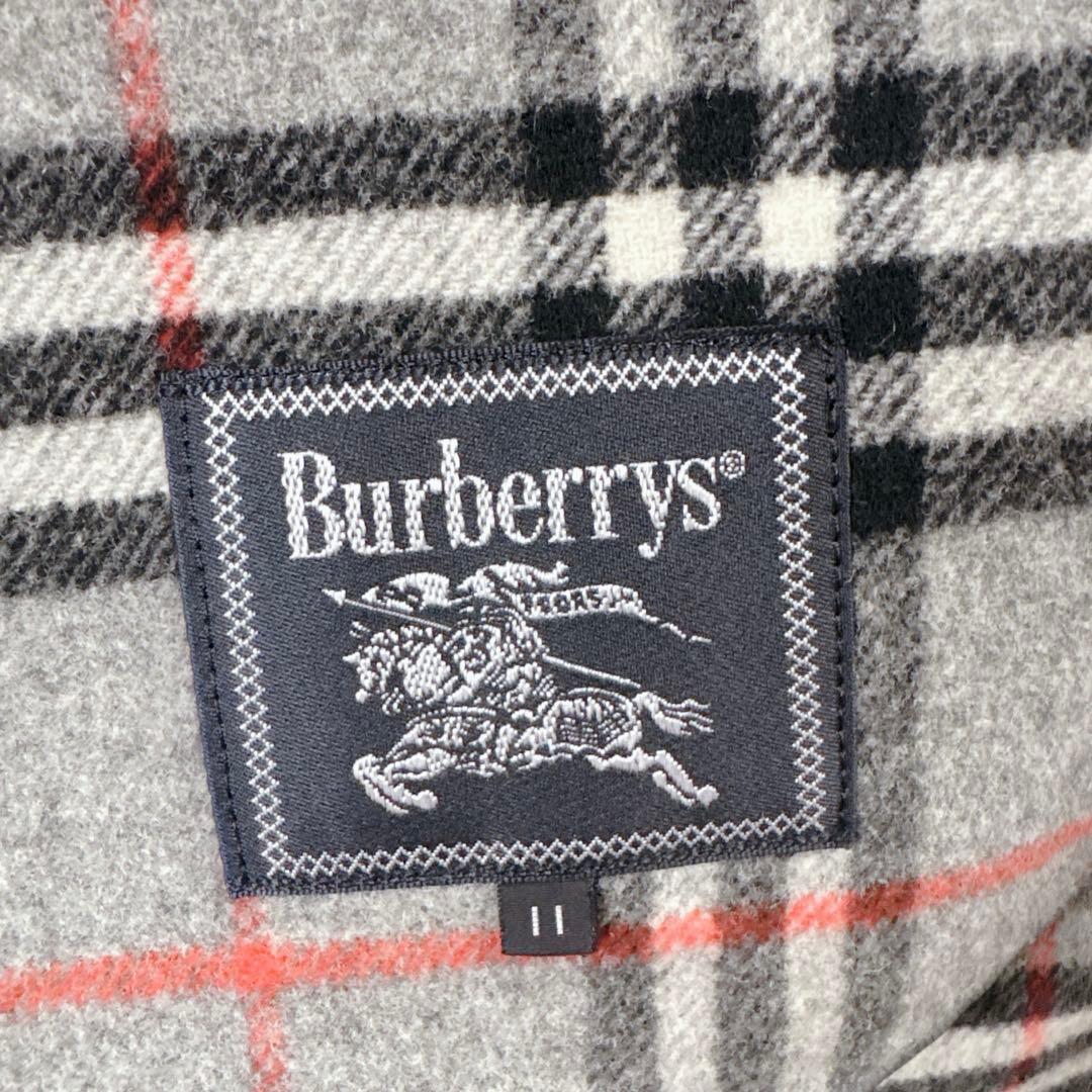 希少♦︎Burberrys ピーコート ダブルフェイス カシミア混 ウール