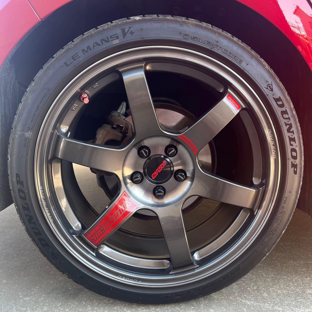 RAYS TE37 SAGA SL 18インチ 8.5J PCD100