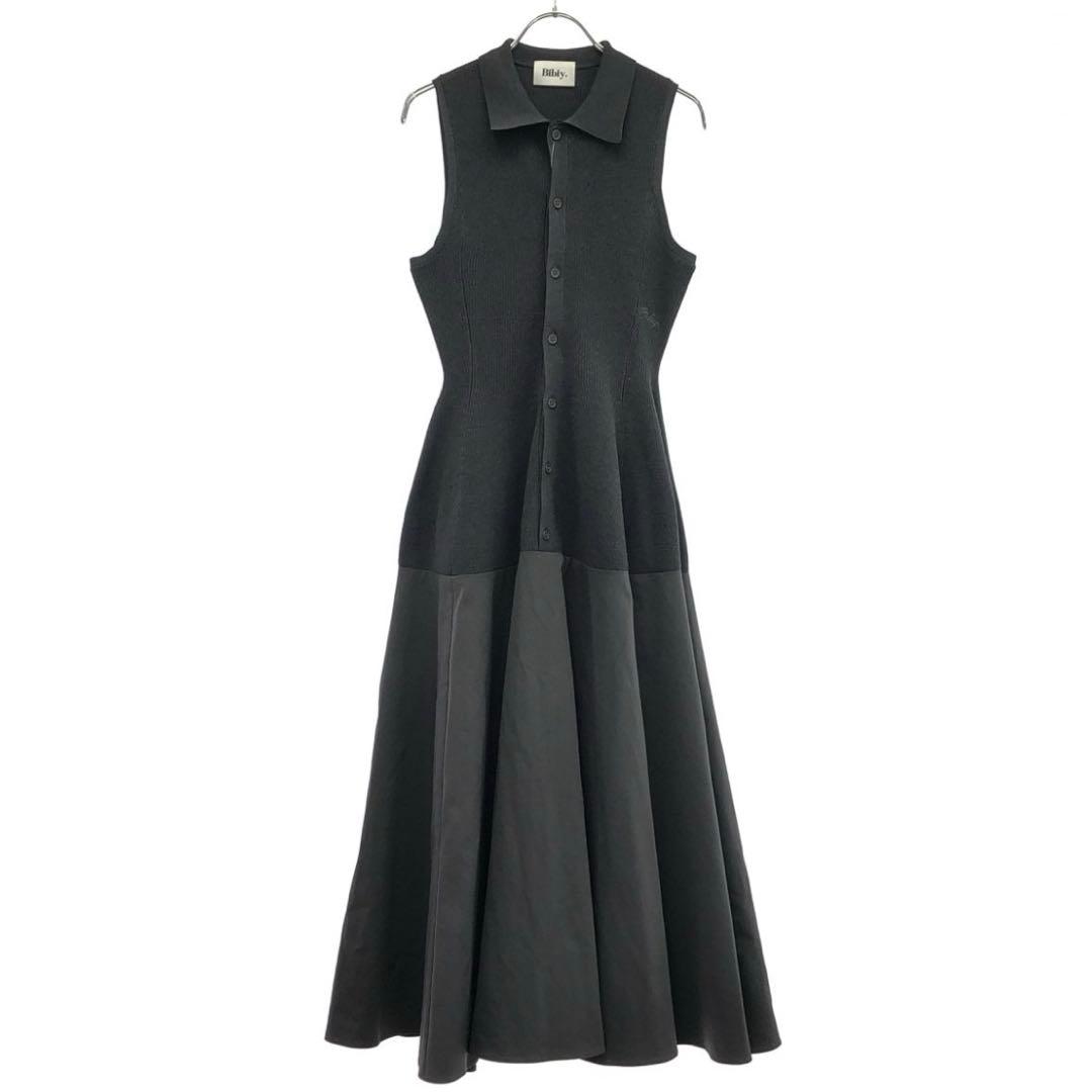 bibiy MIRIAM DRESS グレー(ブラック)新品未使用 - メルカリ