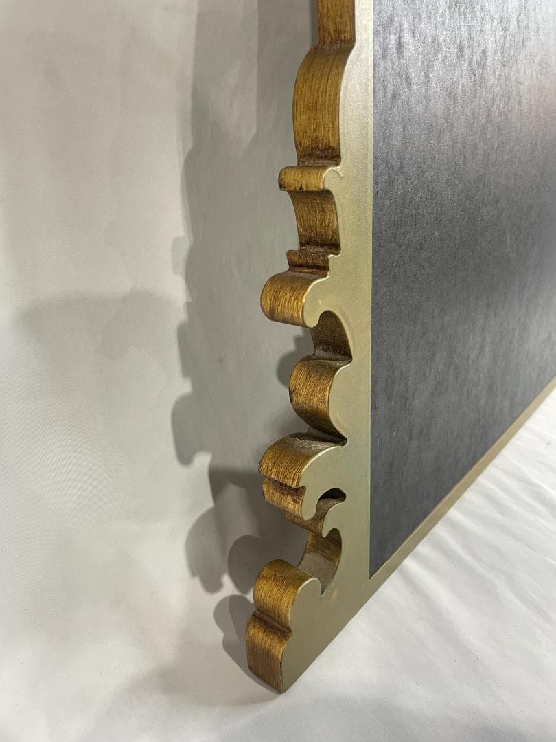 ◻︎ZARA HOME◻︎ ゴールド ウッド ウォールミラー フランス 鏡