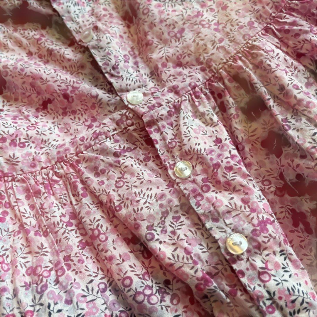 Jacadi 花柄ワンピース 18M - メルカリ