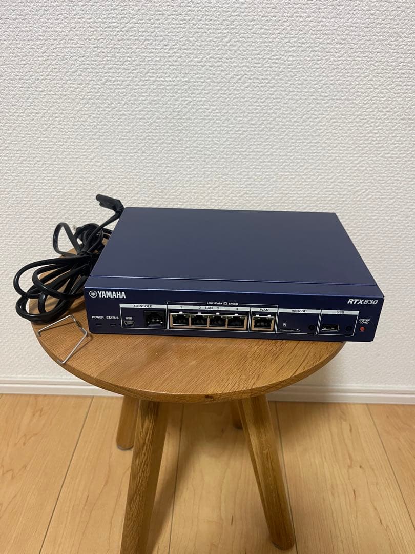【状態良】YAMAHA RTX830 ギガアクセスVPNルーター 楽天市場】YAMAHA RTX830 ギガアクセスVPNルーター【後払い決済不可