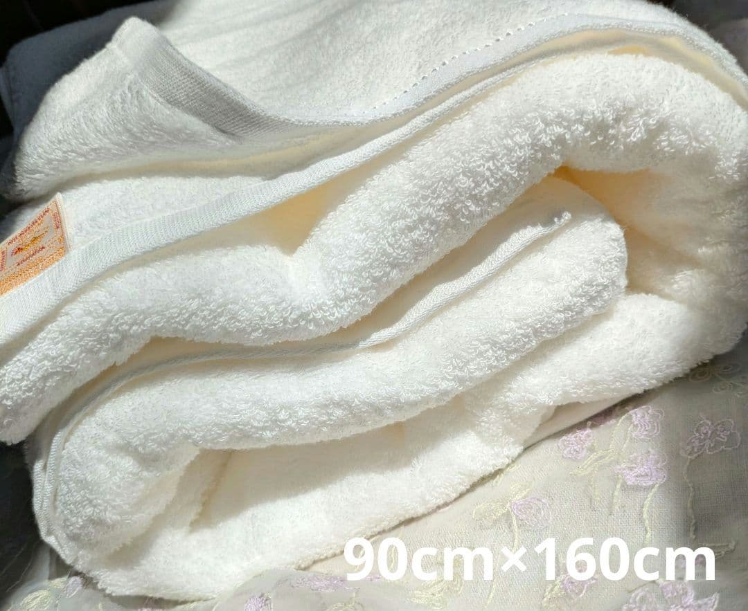 新品☆UCHINO☆高級☆高価☆海島綿☆無撚糸☆豪華☆肉厚☆超大判☆バスタオル