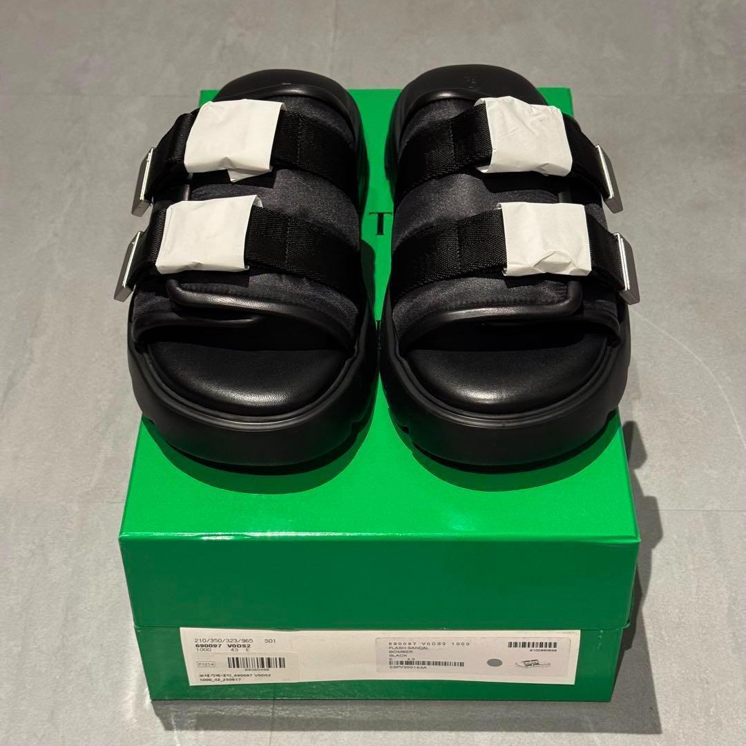 BOTTEGA VENETA サンダル FLASH フラッシュ ブラック 43 - メルカリ