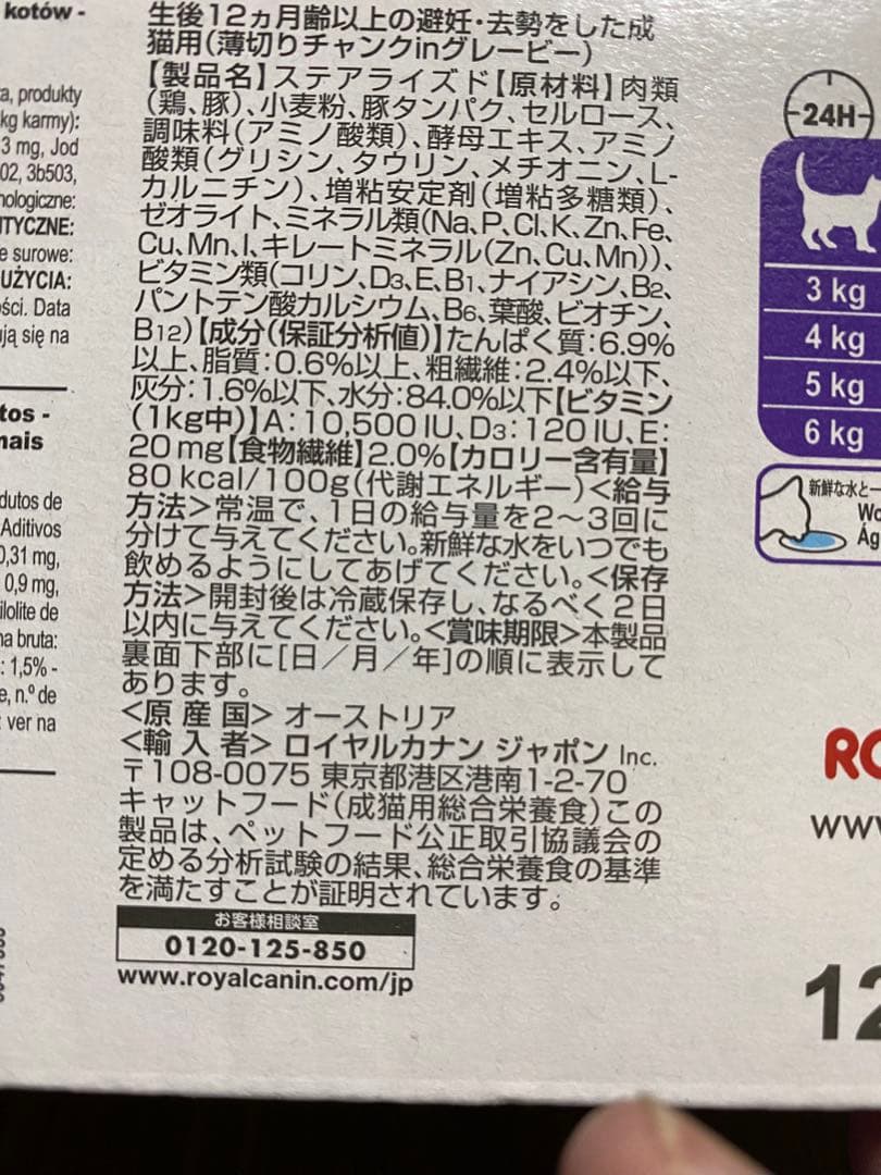 ROYAL CANIN ドライ・ウェットフードセット 2kg + 85g×48袋 ROYAL 85g×48