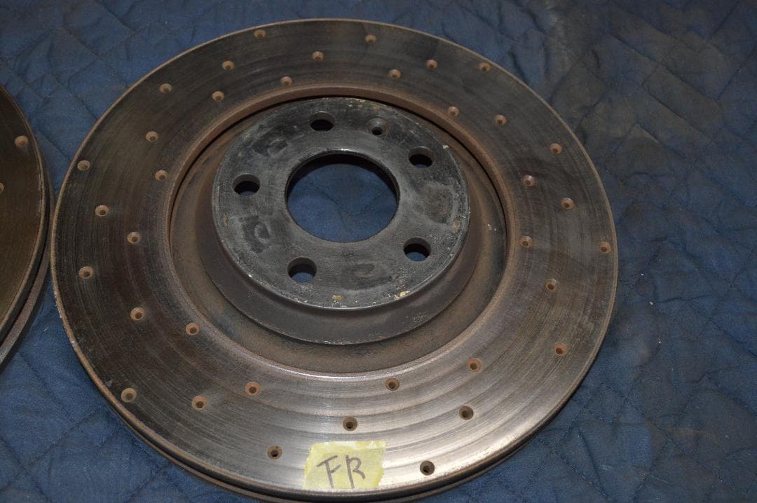 ECS フロント用ドリルドローター　GOLF7R 7.5R GTIクラブスポーツ