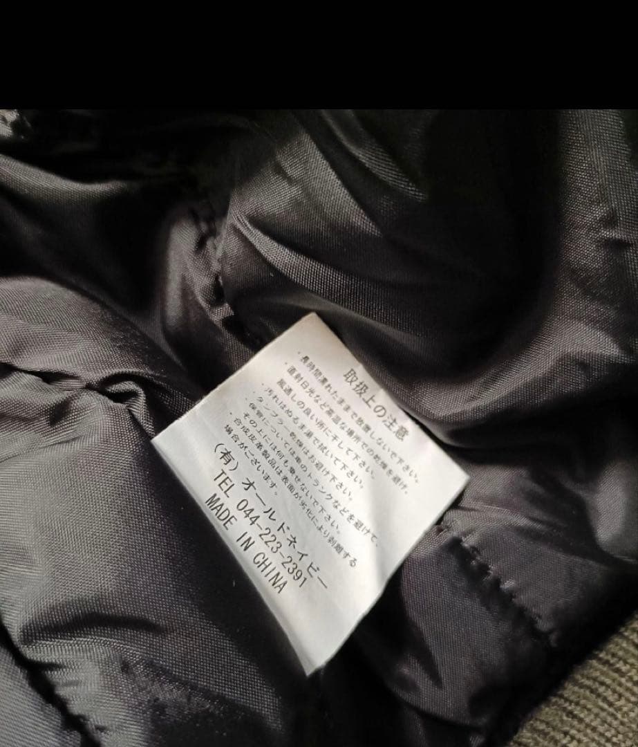 BAD BOY USA バイクジャケットカーキオリーブ Y2k プロテクター付き