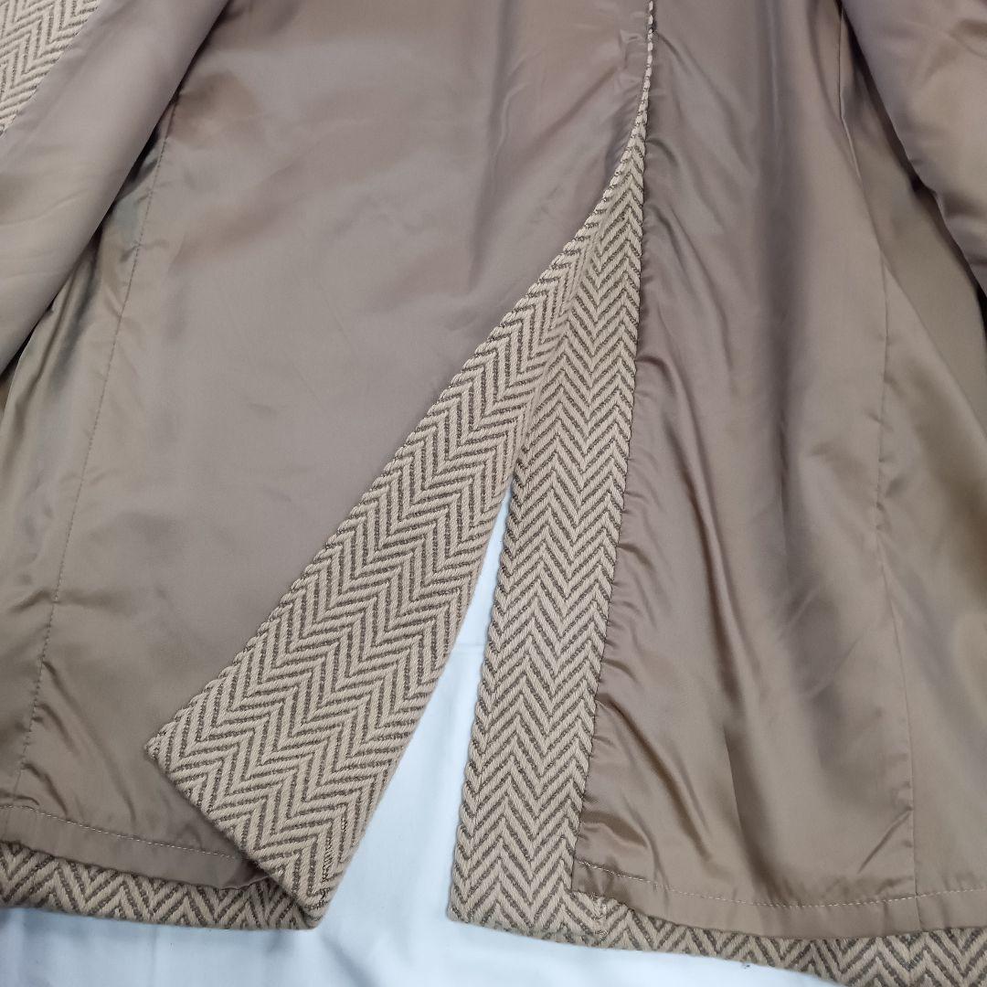 美品 JUN ジュン メンズ ロングコート ベージュ 防寒 Mサイズ - メルカリ