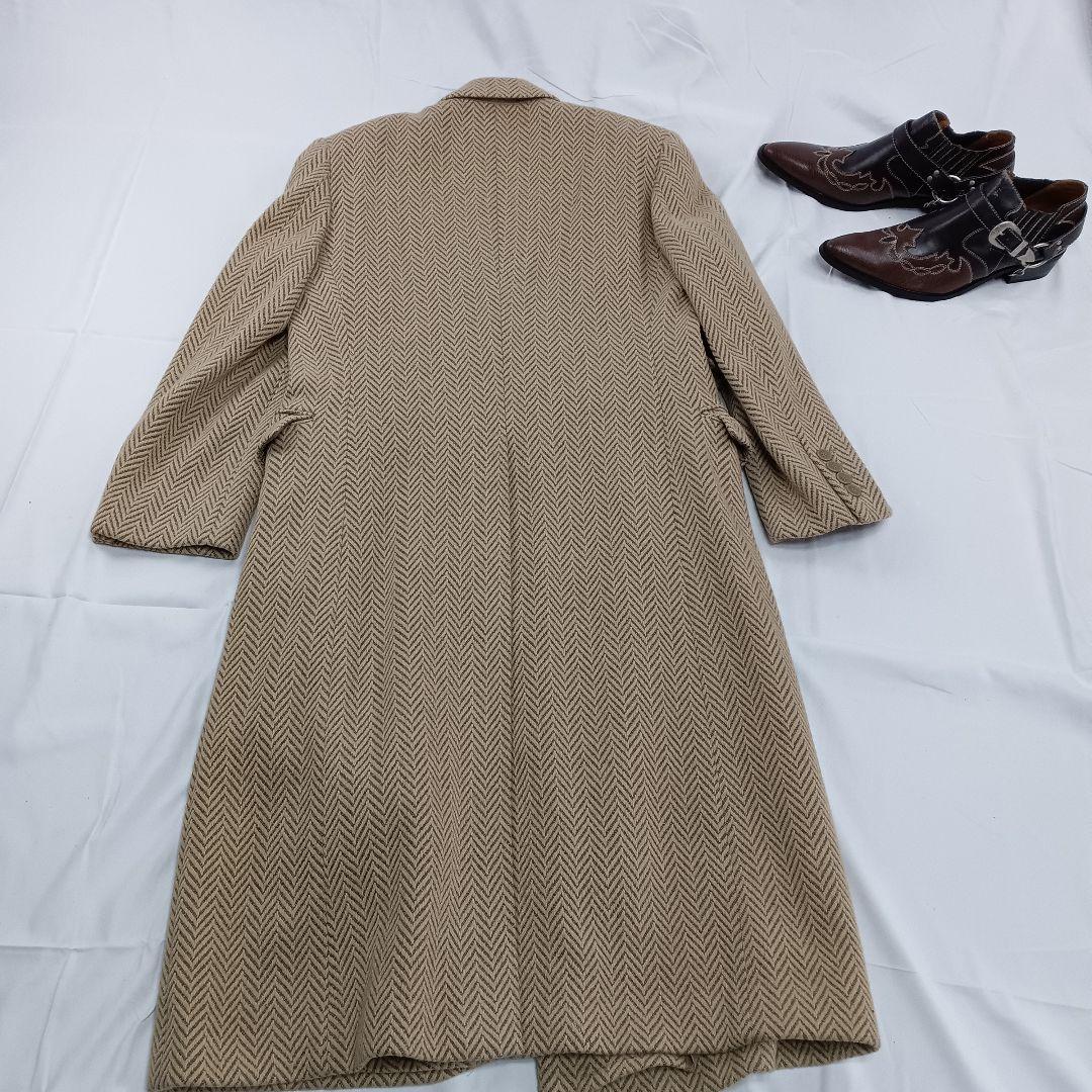 美品 JUN ジュン メンズ ロングコート ベージュ 防寒 Mサイズ - メルカリ