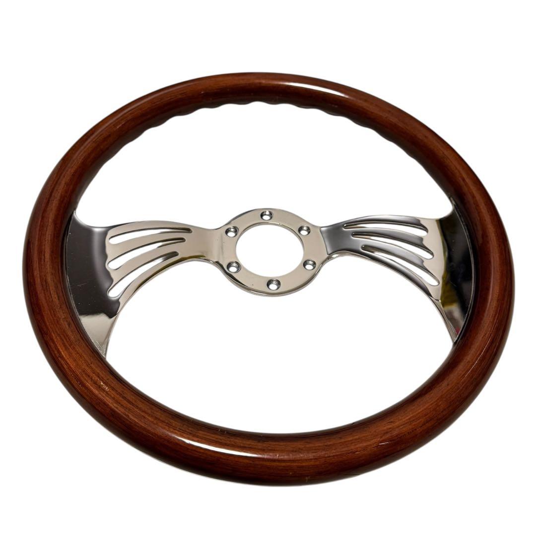 当時物　Junis ジャニス　ウッド　ステアリング　ビレッド　ハンドル 当時物 ビレットステアリング JUNIS(ジャニス)ハンドル｜Yahoo!フリマ