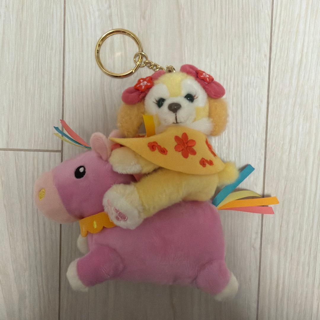 香港ディズニー】クッキーアン 春節キーホルダー ぬいぐるみ - メルカリ