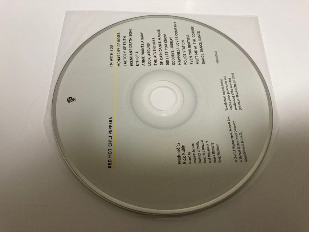 レア レッチリ 直筆 サイン CD red hot chili peppers - メルカリ
