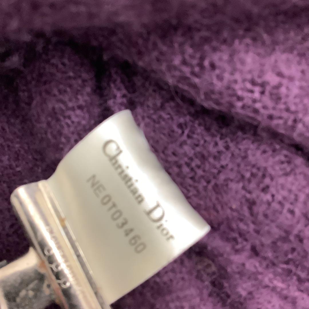 美品 ディオール Dior ミスディオール モヘア ロングコート