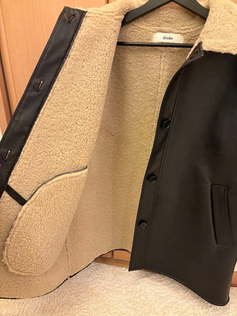 anuke アンヌーク】Boa Flight Jacket☆美品☆38☆完売品 - メルカリ