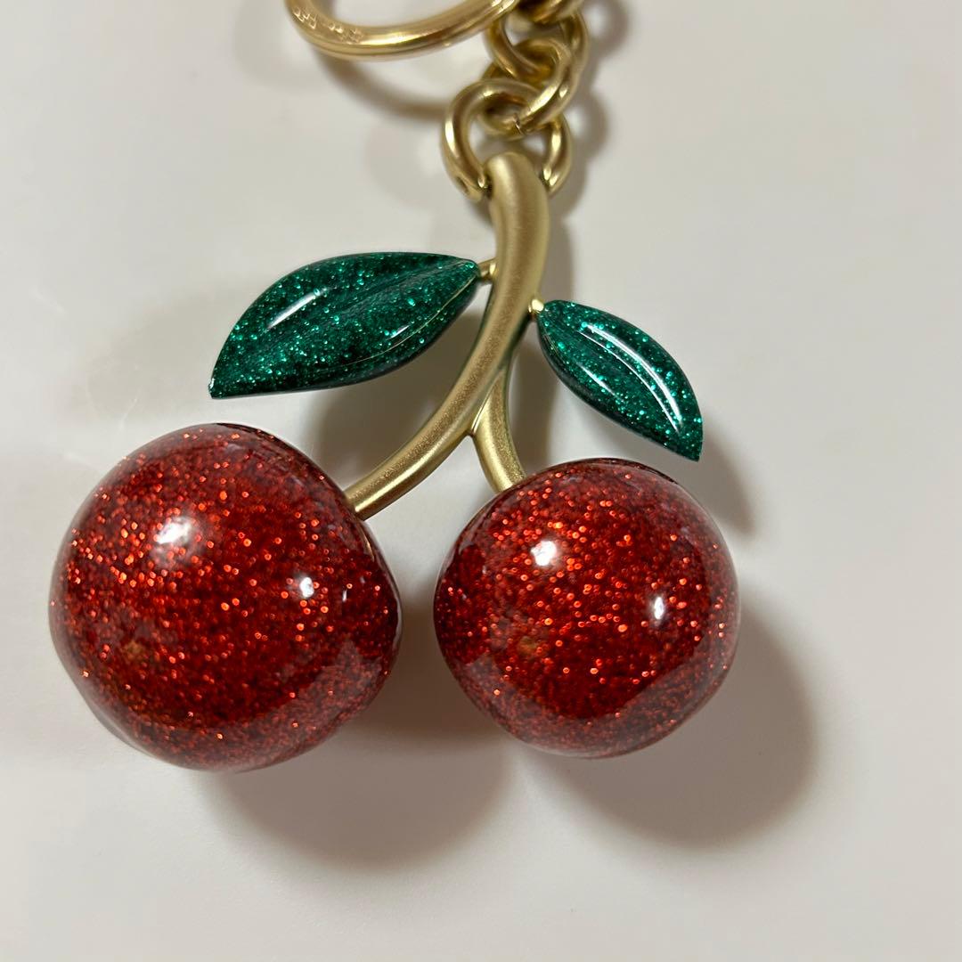 COACH コーチ チェリー バッグチャーム さくらんぼ キーホルダー