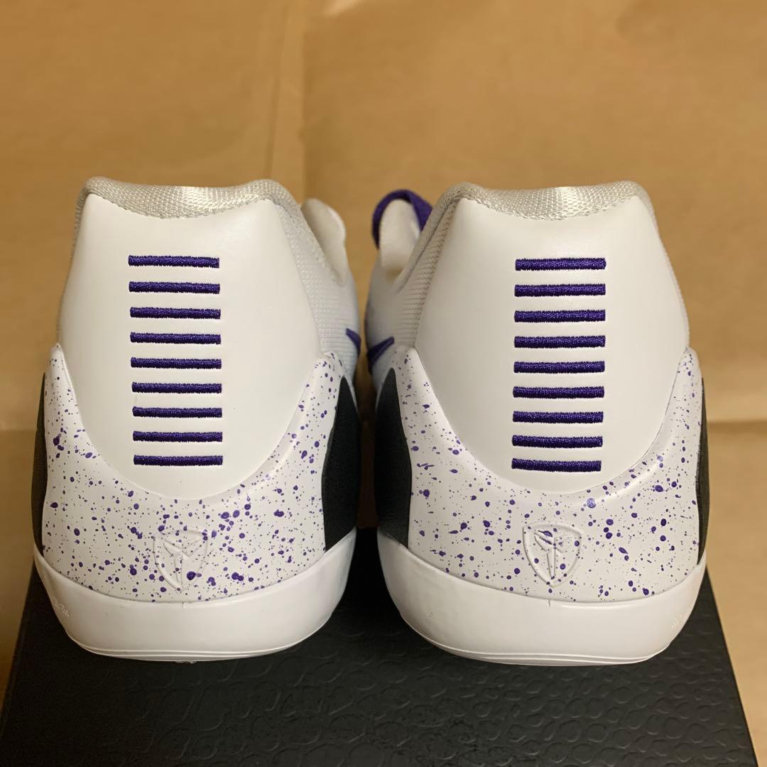 KOBE Ⅸ ELITE LOW EM PROTRO 24.5cm 【白／紫】