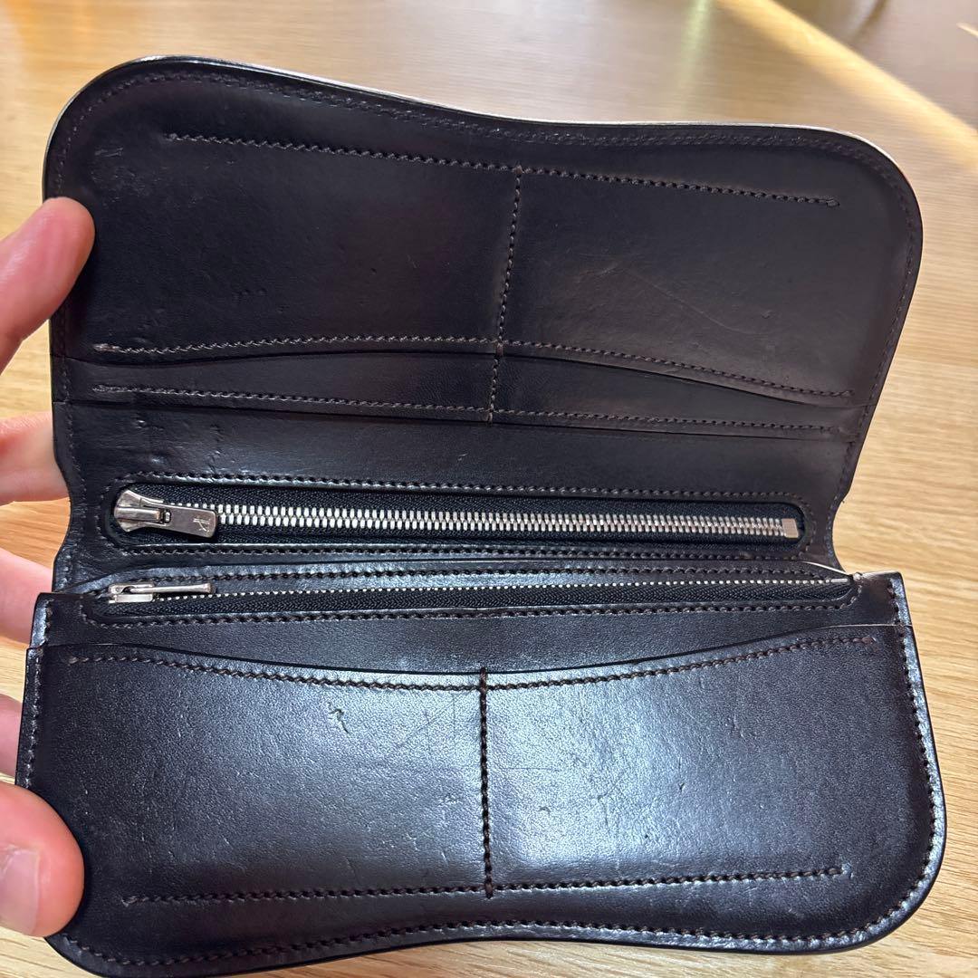 LAST CROPS コードバン長財布 - メルカリ