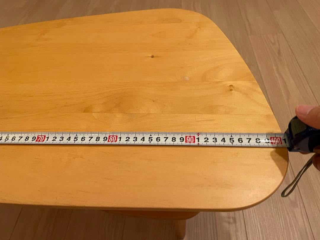 KEYUCA ケユカ ミースローテーブル 天然木 無垢材 ナチュラル - メルカリ