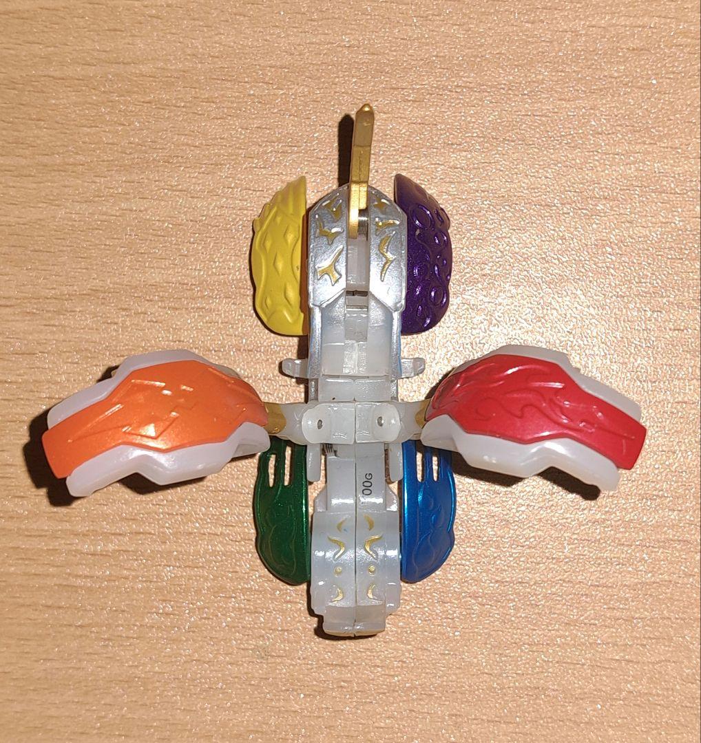 引退品 爆丸 統タヴァネル 虹(レインボー)クリア ver. メタルパーツ