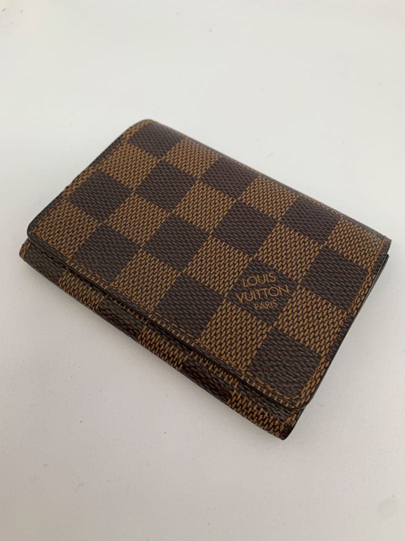 ルイヴィトン ダミエ アンヴェロップカルトドゥヴィジット　カード入れ 名刺入れ 楽天市場】LOUIS VUITTON ルイ ヴィトン ダミエ アンヴェロップ カルト