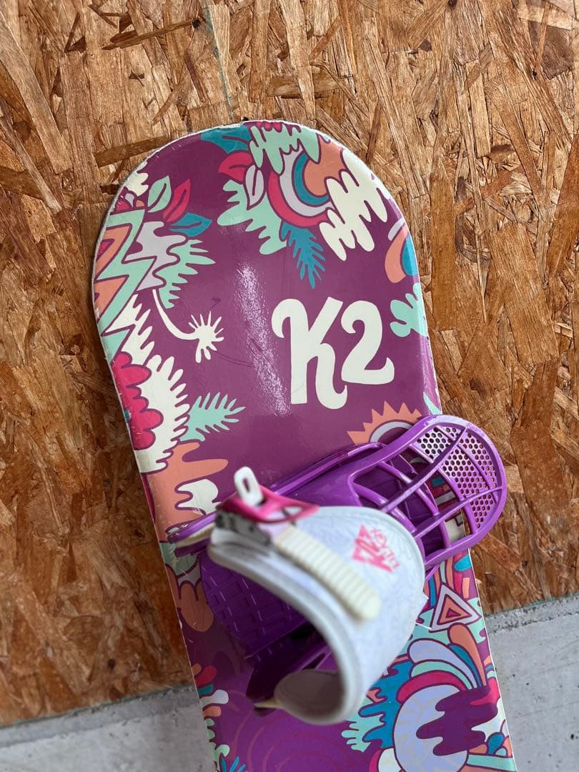 K2 LIL'KANDI キッズスノーボード2点セット - メルカリ