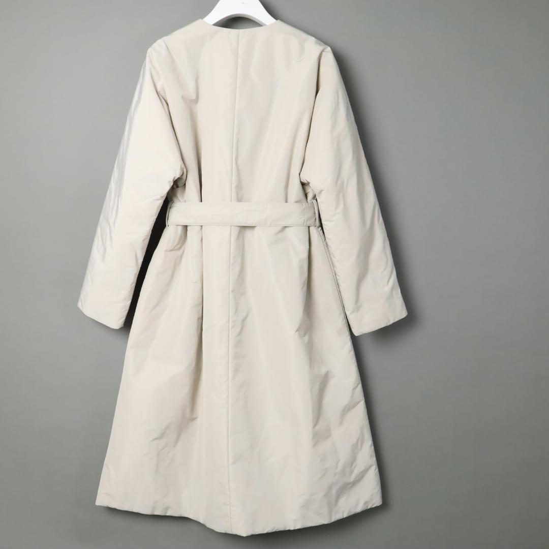 117 新品 23区 中綿 パデット ドルマンコート38 ロングコート 少訳