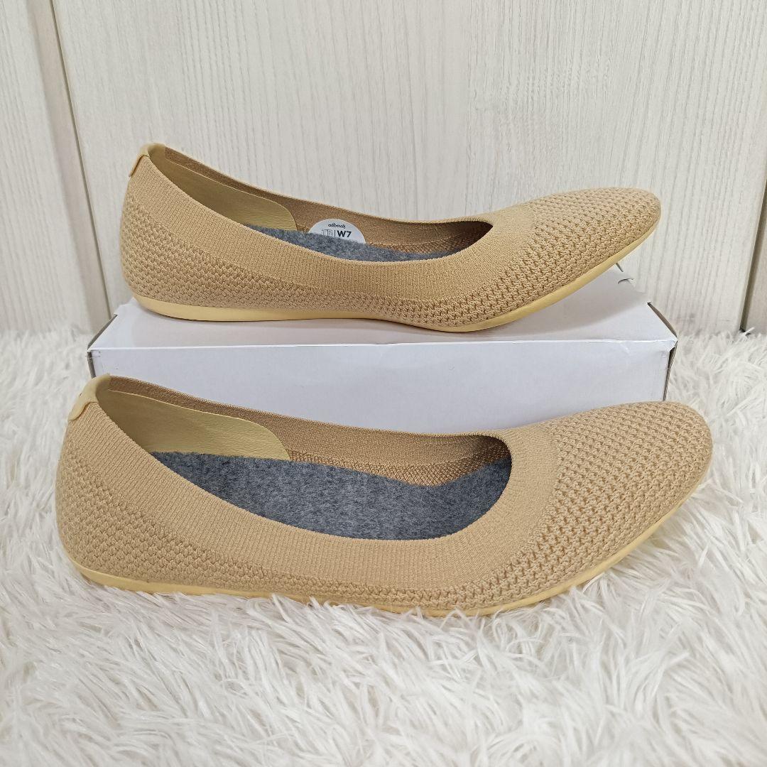【美品】allbirds オールバーズ ツリーブリーザー 24.0cm ベージュ