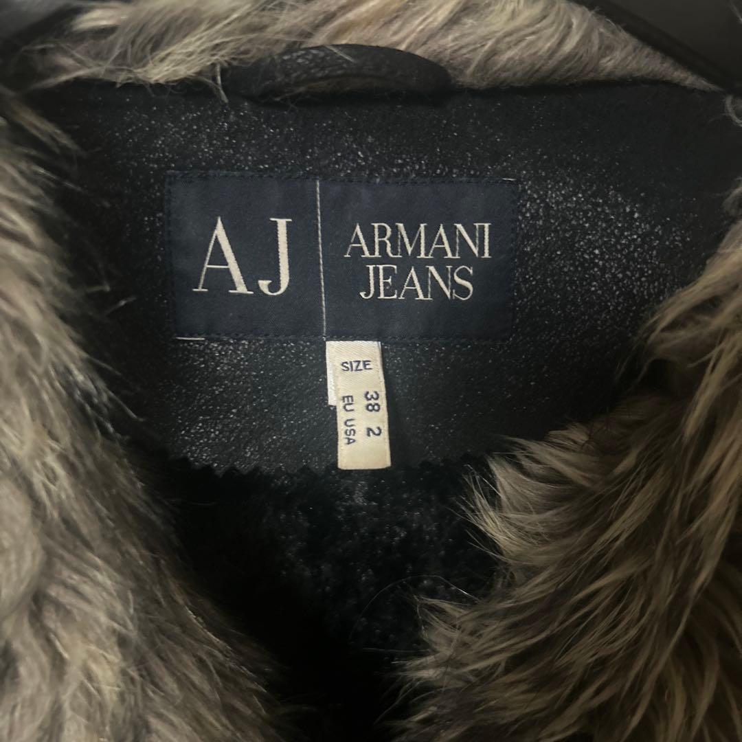 アルマーニ ARMANIファー ボア ジャケット
