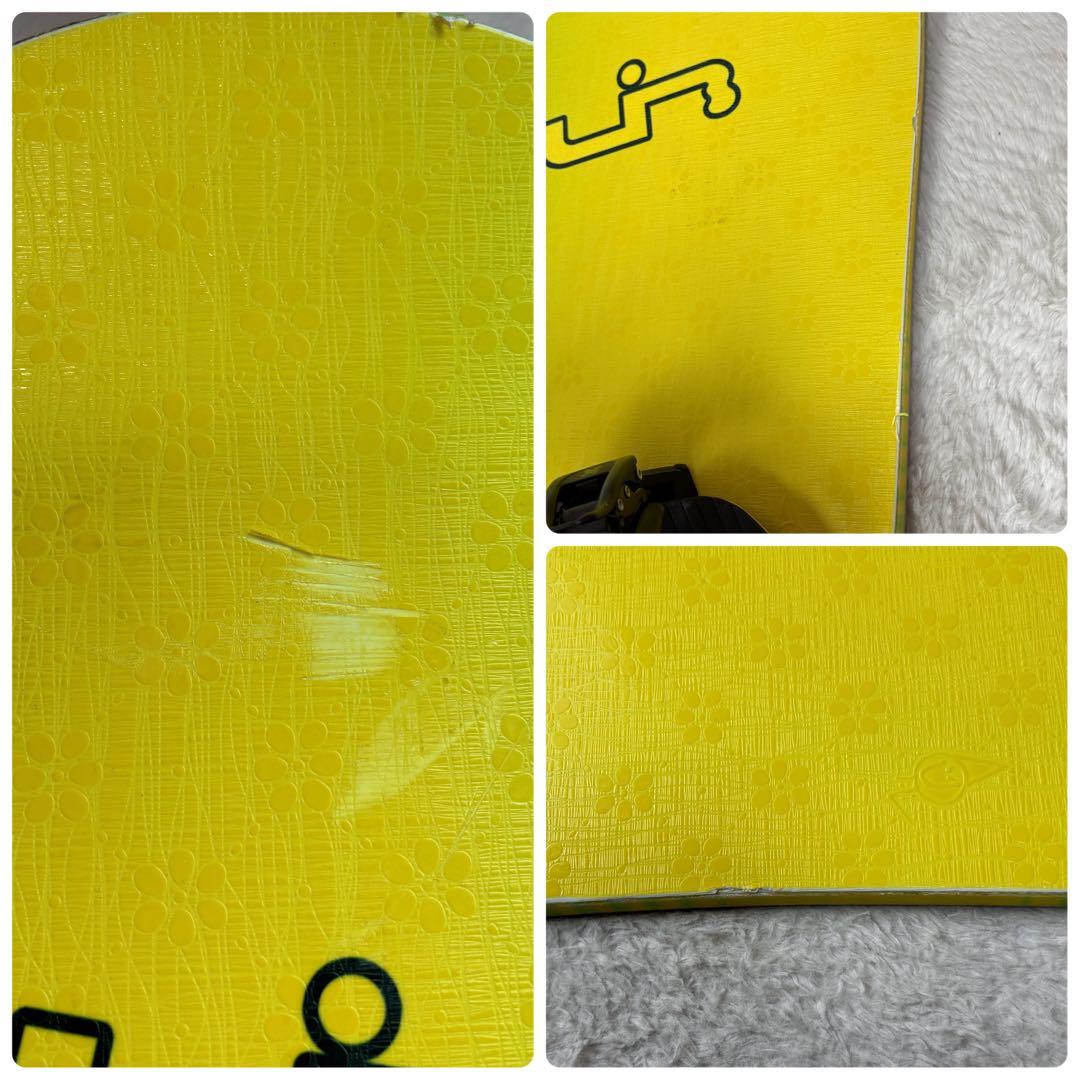 10周年リブテックスケートバナナ152 ×ベントメタルロジック M スノボ