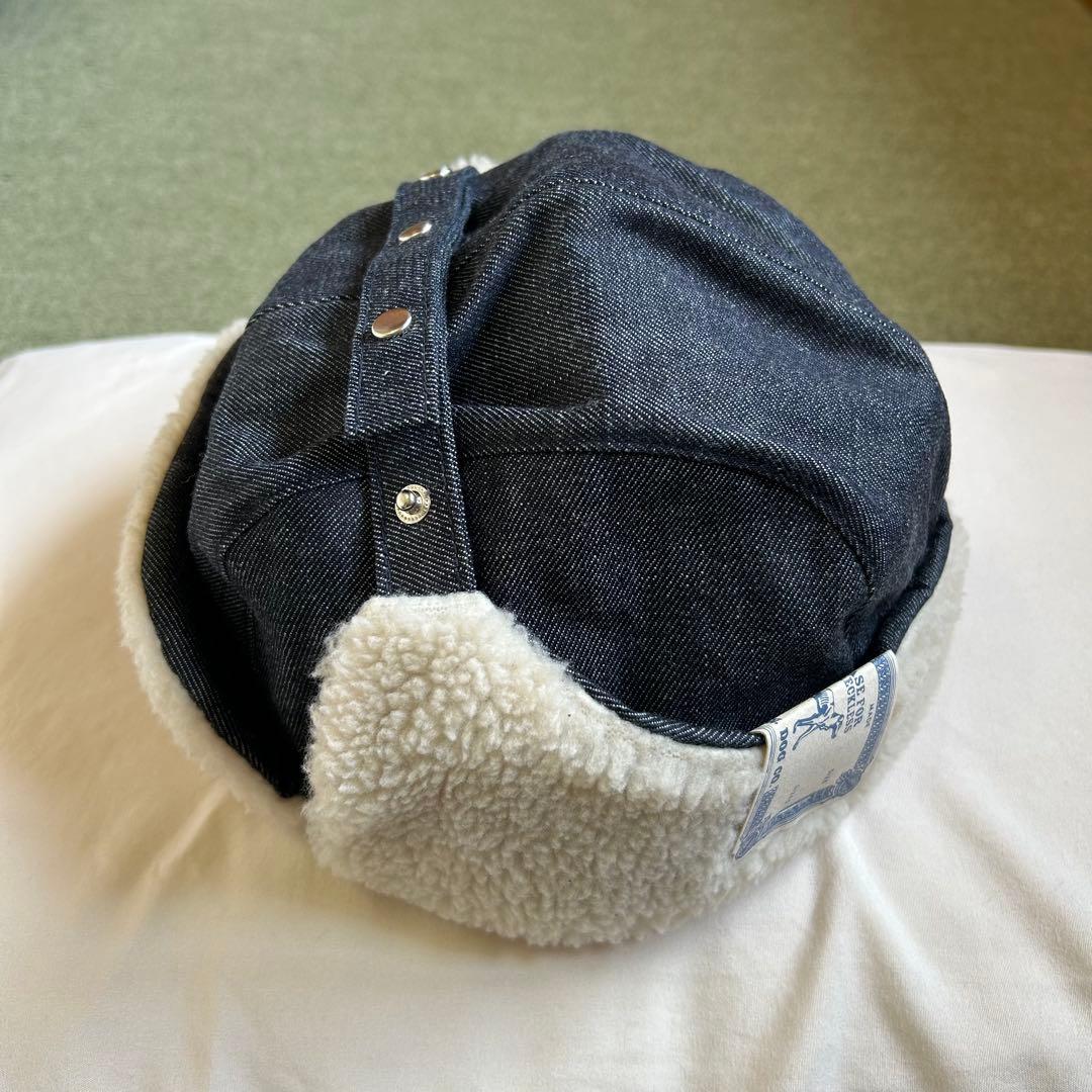 THE H.W.DOG&CO. フライトキャップ デニム製