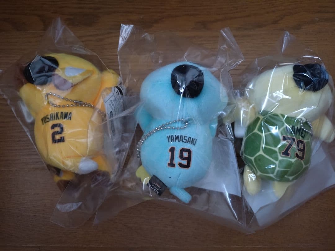 パペット肩乗りマスコット 巨人　ジャイアンツ ナオキツネ　カメット　イオペン CLUB GIANTS会員限定 ポイント交換アイテム情報！ ＼ 人気アイテム「肩