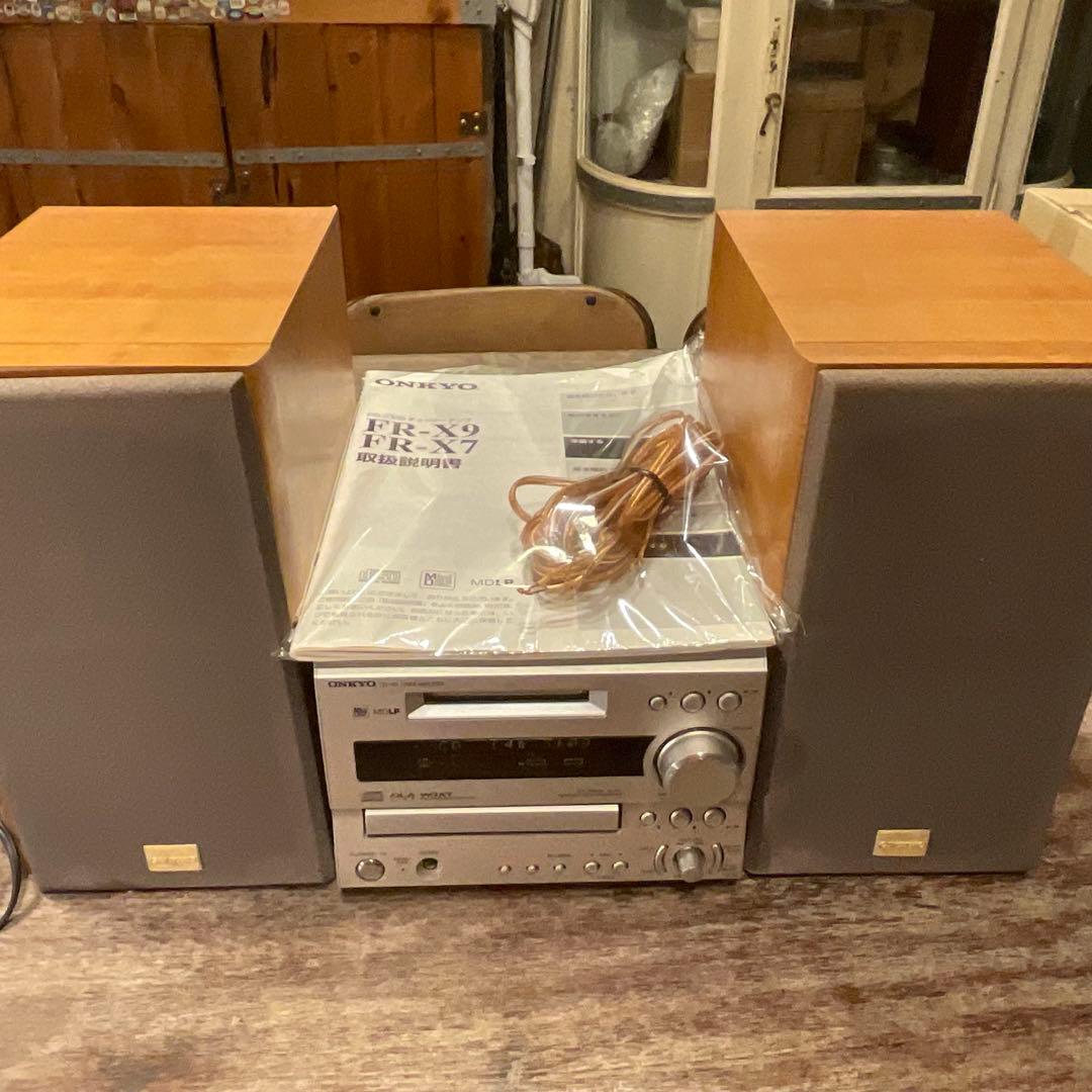 ONKYO オンキョー FR-X9 CD MDコンポ MDLP ミニコンポ - メルカリ