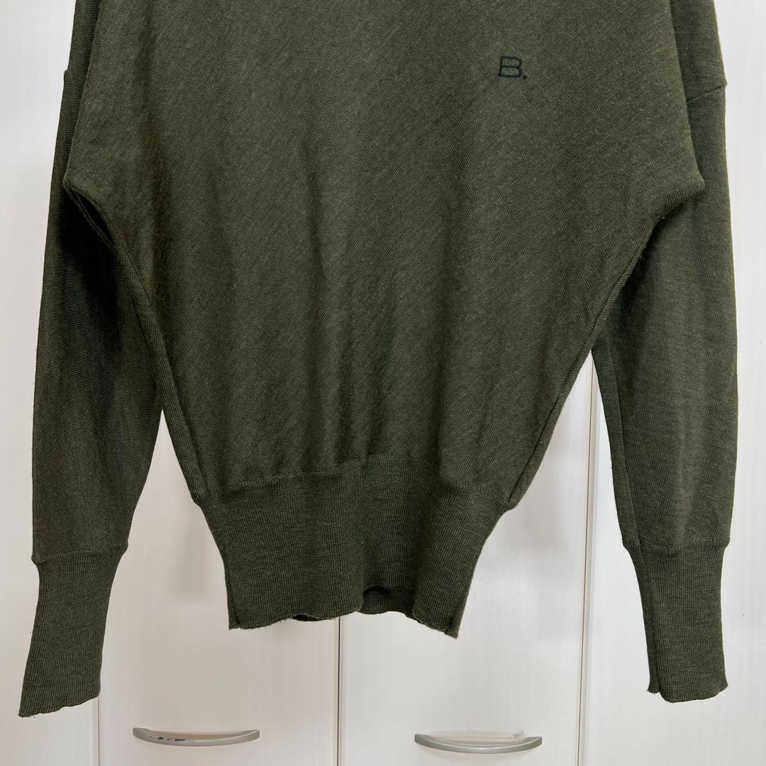 BALENCIAGA AW2005 B刺繍 バイアスニットトップス セーター - メルカリ